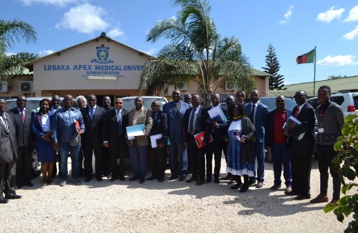 Zambian parliamentarians visit LAMU